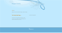Desktop Screenshot of magee.net