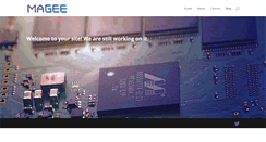 Desktop Screenshot of magee.com